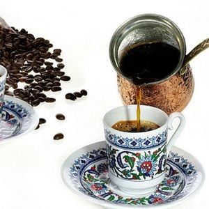 NWOT 5 Kutahya Porcelain Topkapi Coffee Cups